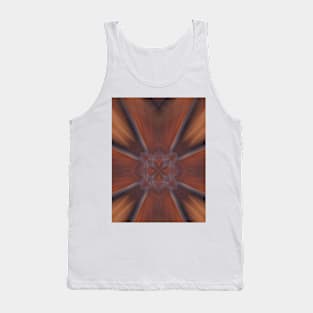 Abstract futuristic stylized cross Tank Top